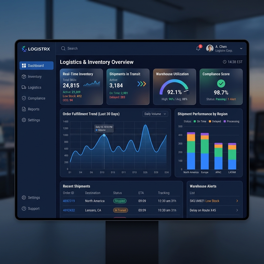 Pratinjau Dashboard Kepatuhan Enterprise
